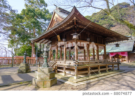 Kanegasakigu and Kanegasaki Castle Ruins, Tsuruga City, Fukui Prefecture 88074877