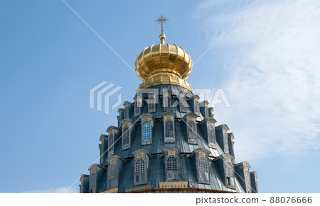 New Jerusalem in town Istra, surroundings of Moscow, Russia. 88076666