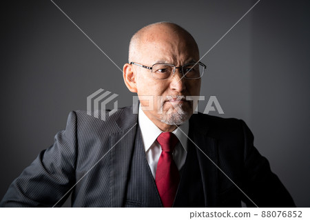 Angry senior man Angry senior man 88076852
