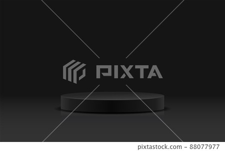 Dark-colored stage 88077977