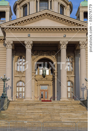 Serbian National Assembly Entrance 88079779