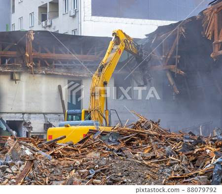 Demolition Works Dust 88079792