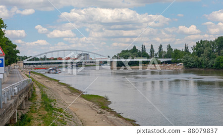 River Tisa Szeged Hungary River Tisa Szeged Hungary 88079837