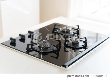 Gas stove without person 88080406