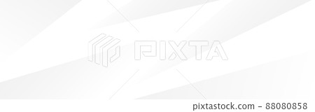 Neutral background. Minimal business template. Abstract geometric graphic. White calm backdrop for presentation or website. Futuristic light wallpaper. Vector illustration 88080858