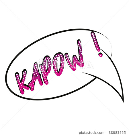 Comic speech bubble Comic speech bubble 88083335
