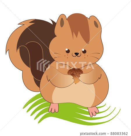 Happy chipmunk kawaii 88083362