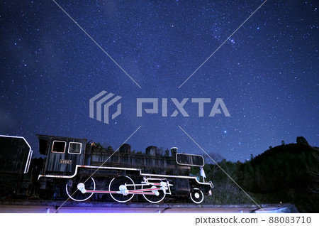 蒸汽機車和星空 蒸汽機車和星空 88083710