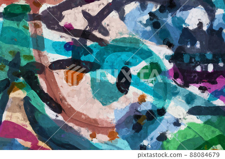 abstract oil painting texture illustration abstract oil painting texture illustration 88084679