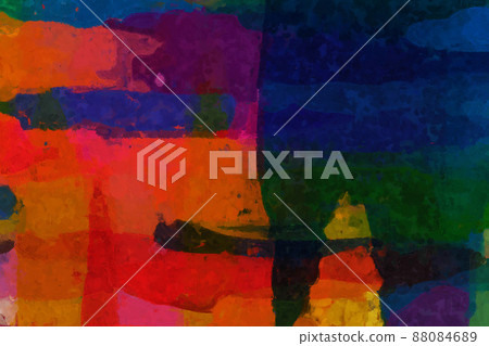 abstract oil painting texture illustration 88084689