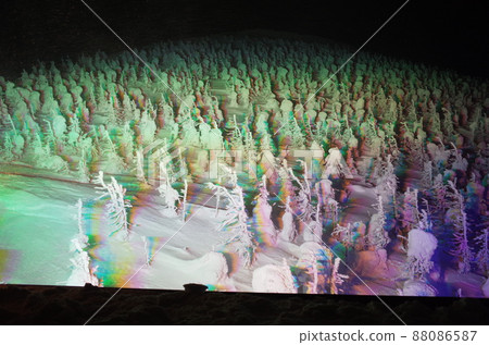 Zao的雪怪的照明 88086587