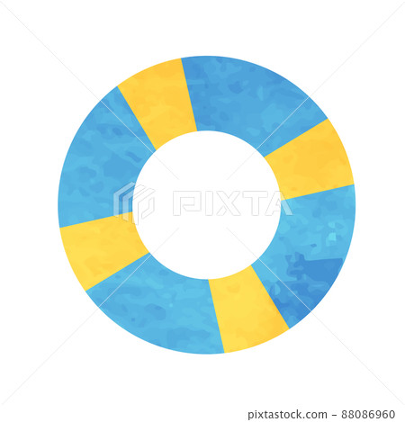 Floating ring vector illustration 88086960