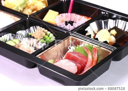 Matsukado bento close-up 88087528