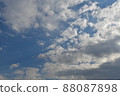 The movement of clouds and the movement of the world 88087898