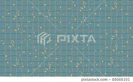 Wave pattern Japanese style background illustration Wave pattern Japanese style background illustration 88088101