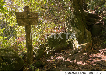 Kaimondake mountain climbing "7th station" 88088126