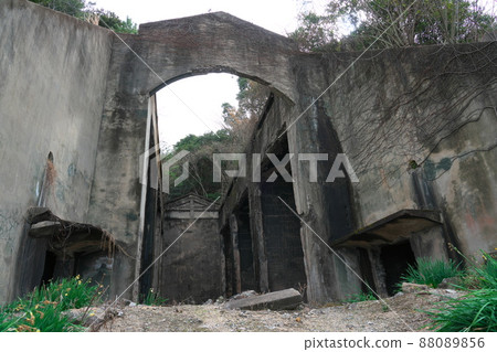 Nagaura Poison Gas Storage Remains 4 Okunoshima, Takehara City, Hiroshima Prefecture 88089856
