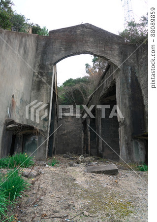 Nagaura poison gas storage trace 5 Okunoshima, Takehara City, Hiroshima Prefecture Nagaura poison gas storage trace 5 Okunoshima, Takehara City, Hiroshima Prefecture 88089859