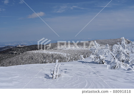 Spring Hachimantai rime Spring Hachimantai rime 88091818