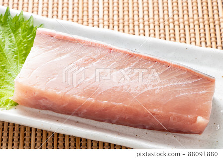 Saku of yellowtail. 88091880