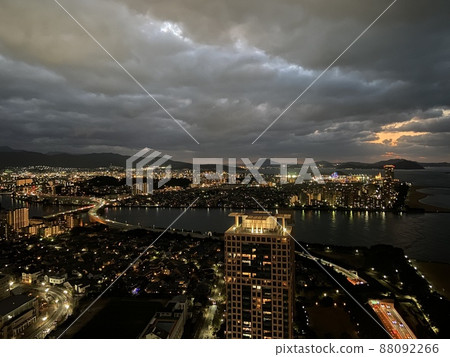 福岡的夜景 福岡的夜景 88092266