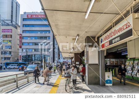 東京都市風景中野站 88092511