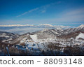 The magnificent mountain of Shiga Kogen 88093148
