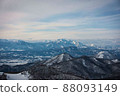 The magnificent mountain of Shiga Kogen 88093149