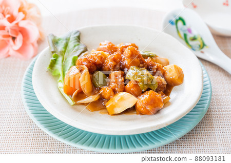 Chinese food and sweet soup 88093181