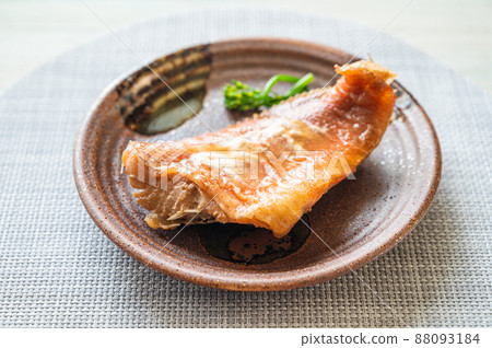 Boiled red fish 88093184