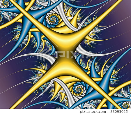 Computer generated abstract colorful fractal artwork Computer generated abstract colorful fractal artwork 88095025