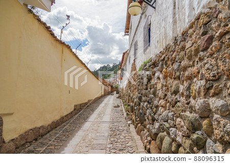 Cusco alley landscape 88096315