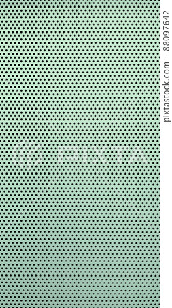 淺綠色閃亮穿孔金屬的垂直背景影像 88097642