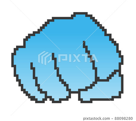 像素藝術沖床（藍色） 88098280