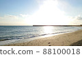 The beach on a sunny afternoon 88100018