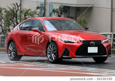 Red sports car image 88100190