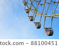blue sky and ferris wheel 88100451