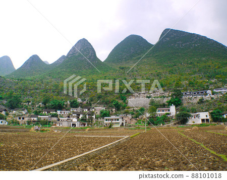 Superb view of Manfeng Forest, Guizhou Province, China 88101018