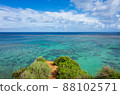Okinawa Ura Maeda Blue Panorama Okinawa Ura Maeda Blue Panorama 88102571