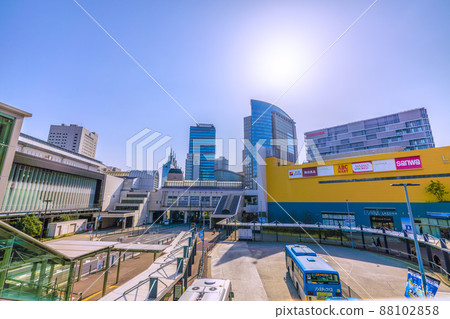 日本川崎市景，如川崎站前 88102858