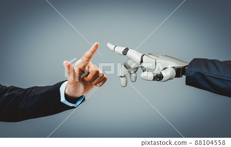 Future artificial intelligence and machine learning for AI droid robot or cyborg Future artificial intelligence and machine learning for AI droid robot or cyborg 88104558