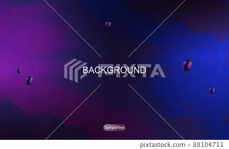 Dark background with abstract shapes in purple and blue hue with corrugated wavy texture Dark background with abstract shapes in purple and blue hue with corrugated wavy texture 88104711