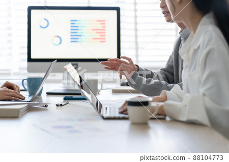 Business meeting team at hand Business meeting team at hand 88104773