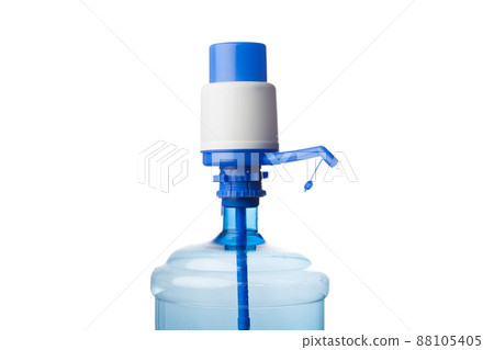 water dispenser pump on white background water dispenser pump on white background 88105405