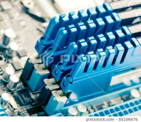 ddr ram memory installed on motherboard ddr ram memory installed on motherboard 88106676