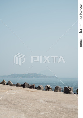 Gapado island Olle Trail coastal road in Jeju island, Korea Gapado island Olle Trail coastal road in Jeju island, Korea 88108908