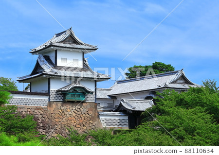 [石川縣]金澤城，石川門 88110634