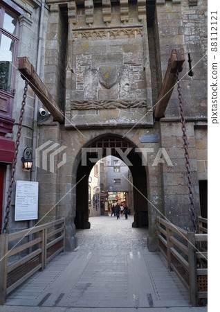 France Mont Saint-Michel King's Gate France Mont Saint-Michel King's Gate 88112121