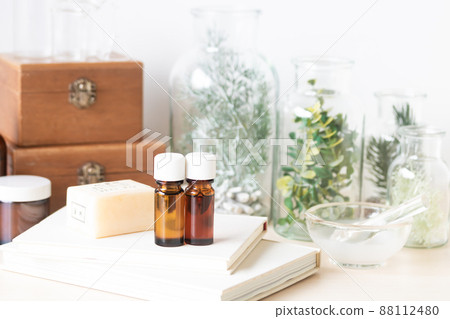 Handmade cosmetics made from 100% natural ingredients using essential oils 88112480