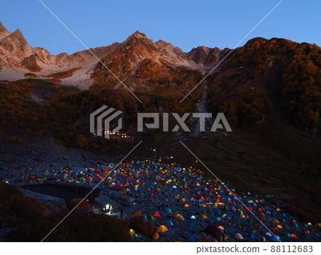 福澤捲曲的秋葉 88112683